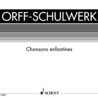 Chansons Enfantines - Vocal And Performing Score