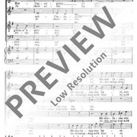 Madrigale - Choral Score