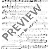 Weinlein, nun gang ein - Tenor I/ii