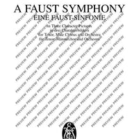 A Faust Symphony - Full Score