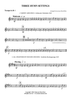 Three Hymn Settings - Bb Trumpet 1