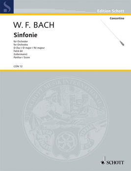 Sinfonia D major - Score