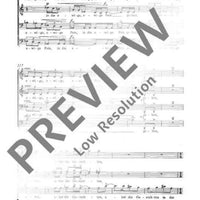 Das Weltgericht - Choral Score