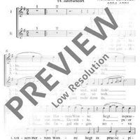 5 Weihnachtslieder - Choral Score