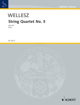 String Quartet no. 5 - Score