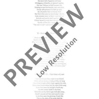 Three Shakespeare Songs - Choral Score