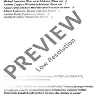 Meister der Renaissance (16./17. Jh.) - Choral Score