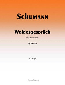 Waldesgespräch, Op. 39, No. 3