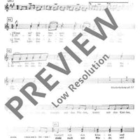 Tiertanzburlesken - Choral Score