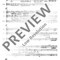 Cantata No. 12 (Dominica Jubilate) - Full Score