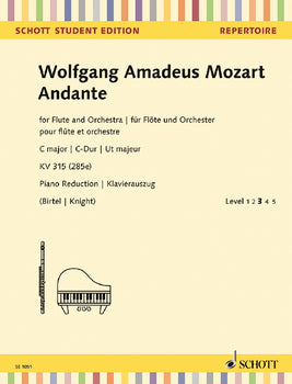 Andante in C Major - Piano Score With Solo Part