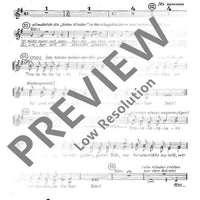 Armer, kleiner Tanzbär - Choral Score