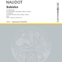 Babioles - Performing Score