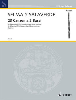 23 Canons and Two Basses - Performing Score