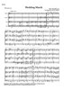 Wedding March - Score