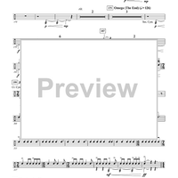 Alpha and Omega - Percussion 3