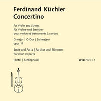 Concertino G major - Score and Parts