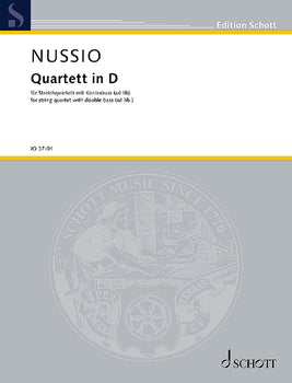 Quartet in D - Score and Parts