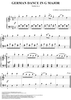German Dance in G Major, WoO42, No. 6