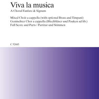 Viva la musica - Score and Parts