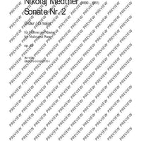 Sonata No. 2 G major