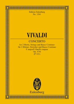Concerto F Major - Full Score