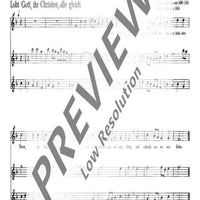 Choräle und Geistliche Lieder - Performing Score