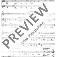 Ammenuhr - Choral Score