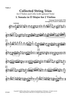 Collected String Trios for 2 Violins and Cello - Violin 1