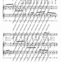 Ein Kind ist uns geboren - Score