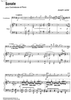 Sonate - Score