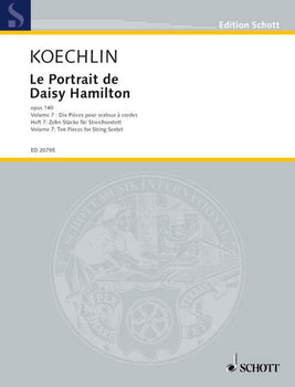 Le Portrait de Daisy Hamilton - Score and Parts