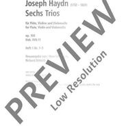 Six Trios - Set of Parts