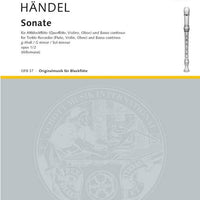 Sonata No.2 in G minor, from Four Sonatas in G minor