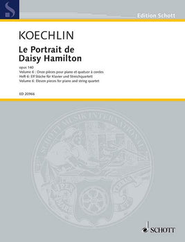 Le Portrait de Daisy Hamilton - Score and Parts
