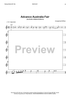 Waltzing Matilda & Advance Australia Fair - Tenor Saxophone 1