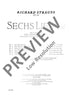 Sechs Lieder nach Gedichten von Clemens Brentano in F sharp major - Piano Reduction