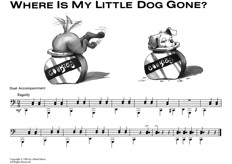 Where Is My Little Dog Gone?
