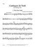Cantiques de Noël - for String Trio - Viola