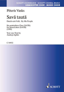 Sava tauta - Choral Score