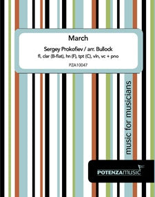 March (No. 1 of Ten Pieces, Op. 12) - Score