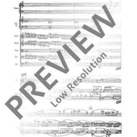 Concerto doppio - Full Score