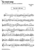2 mood songs - Alto Saxophone