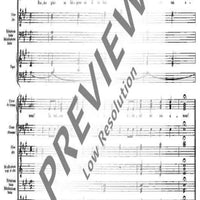 Missa élémentaria - Score