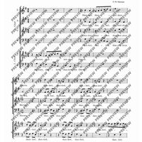 O give thanks to the Lord, for he is good - Choral Score