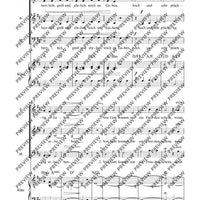 Wie schön leuchtet der Morgenstern - Score