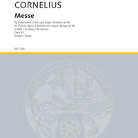 Mass in D minor - Score