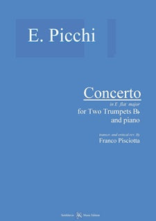 Concerto in E flat Major for 2 Trumpets in Bb - Piano Score