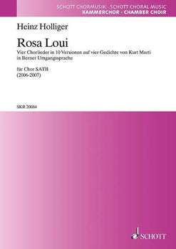 Rosa Loui - Choral Score