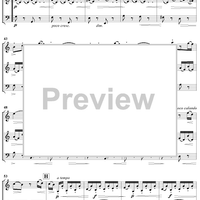 String Trio in C Major, Op.1, No. 1 - Score